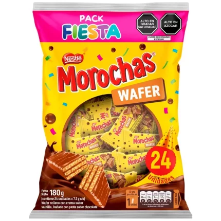 Wafer MOROCHAS Fiesta Bolsa 180g