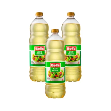 Pack Aceite Vegetal BELL'S Botella 900ml x 3un