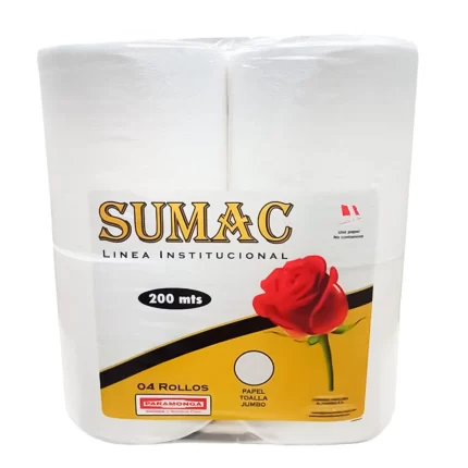 Papel Toalla Scott Precortada X 4 Rollos de 200 MTS