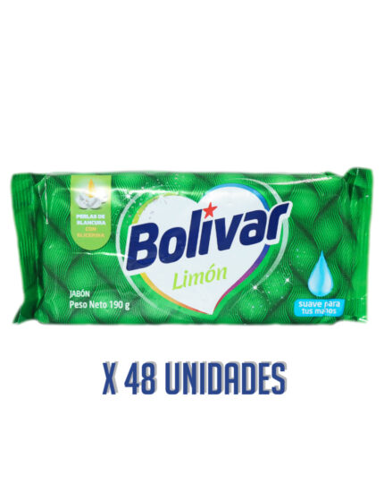 JABON BOLIVAR VIDA X 190 GR. LIMON/VERDE X 48 UN