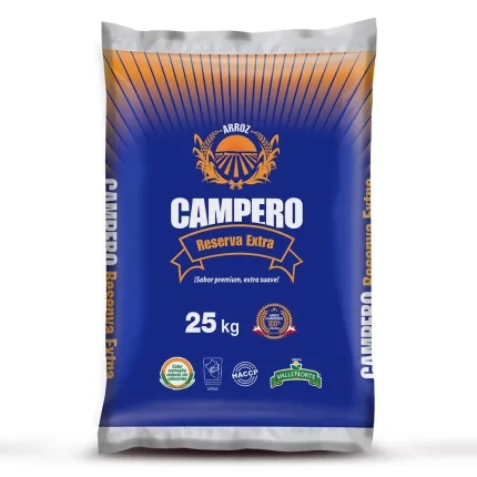 Arroz Extra CAMPERO Granel Saco 25Kg