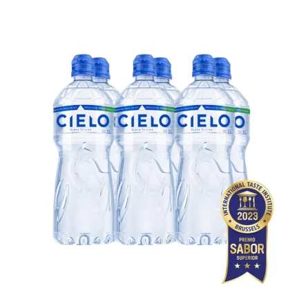 Agua Cielo Sin Gas 1L Paquete de 6 Unidades