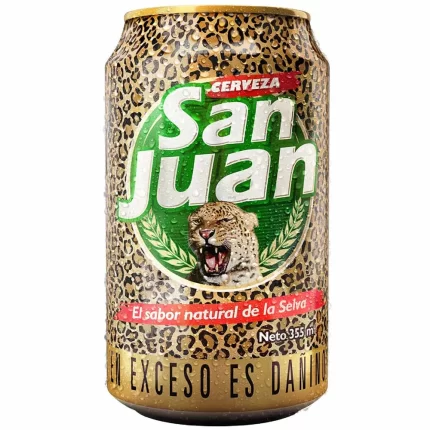 CERVEZA DE LATA SAN JUAN  355 ML –  Pack de 6 Unidades