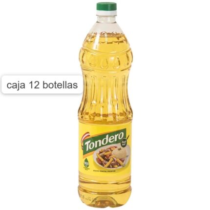 Aceite Tondero Premium caja 12 botellas 900ml